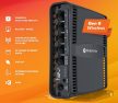 MikroTik C52IG-5HAXD2HAXD-TC hAP ax2 5xGbE LAN port 802.11ax Wi-Fi 6 Dual Band Vezeték nélküli router