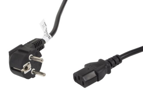 Lanberg CA-C13C-11CC-0050-BK IEC320 C13 10A fekete tápkábel 5m