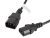 Lanberg CA-C13E-10CC-0018-BK IEC 320 C13 - C14 2,5A fekete tápkábel 1,8m