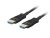 Lanberg CA-HDMI-30FB-0100-BK HDMI 2.1 apa-apa fekete aktív optikai AOC kábel 10m