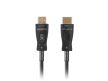 Lanberg CA-HDMI-30FB-0500-BK HDMI 2.1 apa-apa fekete aktív optikai AOC kábel 50m