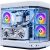 JTC Ryzen 7 9800X3D Mid Tower gamer számítógép fehér