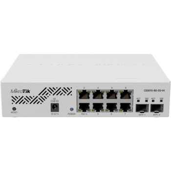   MikroTik CSS610-8G-2S+IN 8xGbE LAN 2xSFP+ port Cloud Smart Switch