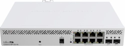MikroTik CSS610-8P-2S+IN 8xGbE PoE LAN 2xSFP+ port Cloud Smart Switch