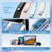 Vention USB-A 2.0/M -> USB-C/M, 1m,(pink), kábel