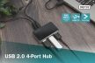 DIGITUS DA-70220 4 portos USB 2.0 hub