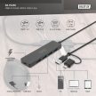 DIGITUS DA-70236 Superspeed 4 portos slim USB 3.0 HUB