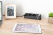 DIGITUS DA-70625 3 aljzatos 2x USB-A 1x USB-C fekete 1,5m asztali elosztó
