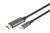 DIGITUS DA-70821 USB C - HDMI A 1,8m szürke video átalakító kábel