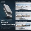 DIGITUS DA-70917 11 portos USB-C 2x HDMI 1x DP 2x USB-A 1x USB-C 1x RJ45 LAN 1x DC 1x Audio dokkolóállomás
