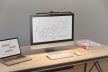 DIGITUS DA-90415 LED fekete monitor lámpa