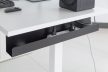 DIGITUS DA-90448 Asztal alatti fekete kábelvezető csatorna