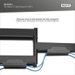 DIGITUS DA-90454 37-80"" VESA max 60kg kihúzható fali TV konzol