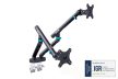 DIGITUS DA-90471 Dupla univerzális (VESA 75/100) mechanikus rugós fekete monitor tartó konzol