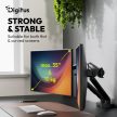 DIGITUS DA-90471 Dupla univerzális (VESA 75/100) mechanikus rugós fekete monitor tartó konzol