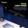 DIGITUS DA-90490 1025lm 7W 50cm asztali fekete LED lámpa