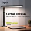 DIGITUS DA-90490 1025lm 7W 50cm asztali fekete LED lámpa