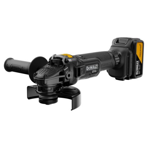DEWALT Sarokcsiszoló, McLaren F1 Team, 18V XR, 125mm, 2x5Ah, kefe nélküli