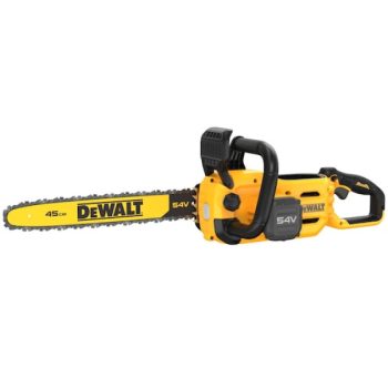   DEWALT Láncfűrész, 54V XR FLEXVOLT, 45cm, 1×3Ah/9Ah akkumulátorral és töltővel