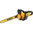 DEWALT Láncfűrész, 54V XR FLEXVOLT, 45cm, 1×3Ah/9Ah akkumulátorral és töltővel