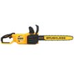 DEWALT Láncfűrész, 54V XR FLEXVOLT, 45cm, 1×3Ah/9Ah akkumulátorral és töltővel