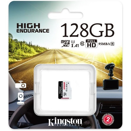 Kingston 128GB Endurance Class 10 UHS-1 microSDXC memóriakártya