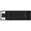 Kingston 128GB DataTraveler 70 USB-C pendrive fekete