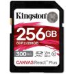 Kingston 256GB Canvas React Plus UHS-II U3 V90 SDXC