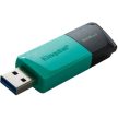 Kingston 256GB DataTraveler Exodia M USB 3.2 Gen 1 pendrive fekete-ciánkék