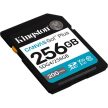Kingston 256GB Canvas Go! Plus UHS-1 Class10 U3 V30 SDXC memóriakártya fekete