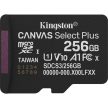 Kingston 256GB Canvas Select Plus UHS-1 U1 V10 A1 microSDXC memóriakártya