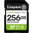 Kingston 256GB Canvas Select Plus UHS-1 U1 V10 SDXC memóriakártya