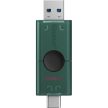 Kingston 256GB DataTraveler Duo G2 USB-A 3.2 Gen1 / USB-C pendrive fekete-zöld