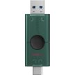 Kingston 128GB DataTraveler Duo G2 USB-A 3.2 Gen1 / USB-C pendrive fekete-zöld