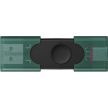 Kingston 128GB DataTraveler Duo G2 USB-A 3.2 Gen1 / USB-C pendrive fekete-zöld