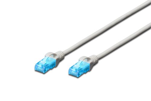 DIGITUS DK-1512-300 Cat.5e U/UTP PVC 30m szürke patch kábel