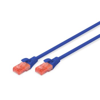   DIGITUS DK-1617-005/B Cat.6 U/UTP LSZH 0,5m kék patch kábel