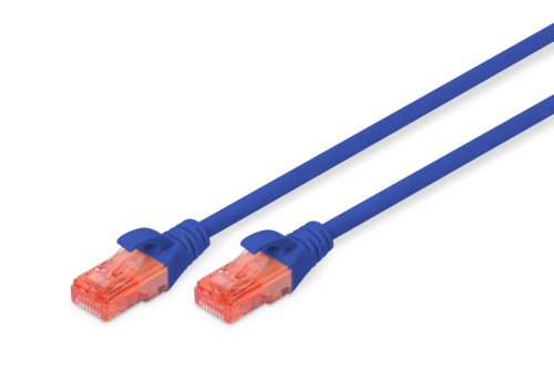 DIGITUS DK-1617-010/B Cat.6 U/UTP LSZH 1m kék patch kábel