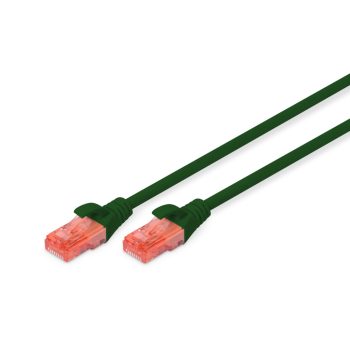 DIGITUS DK-1617-010/G Cat.6 U/UTP LSZH 1m zöld patch kábel