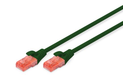 DIGITUS DK-1617-010/G Cat.6 U/UTP LSZH 1m zöld patch kábel