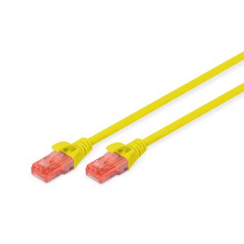   DIGITUS DK-1617-010/Y Cat.6 U/UTP LSZH 1m sárga patch kábel