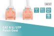 DIGITUS DK-1617-010 Cat.6 U/UTP LSZH 1m szürke patch kábel