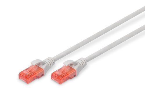 DIGITUS DK-1617-020 Cat.6 U/UTP LSZH 2m szürke patch kábel