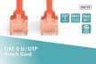 DIGITUS DK-1617-030/R Cat.6 U/UTP LSZH 3m piros patch kábel