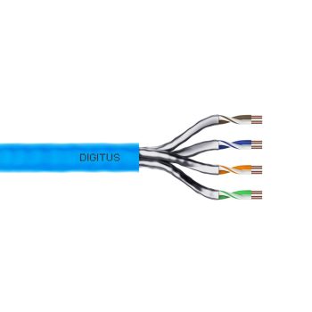   DIGITUS DK-1623-A-VH-1 Cat.6A U/FTP 500MHz Eca LSZH 100m kék fali kábel