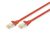 DIGITUS DK-1644-A-010/R Cat.6A S/FTP LSZH 1m piros patch kábel