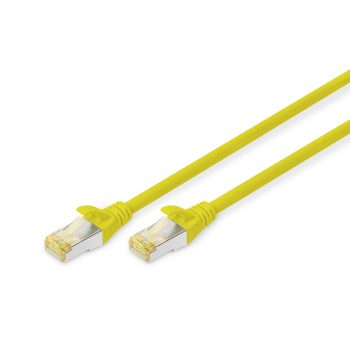   DIGITUS DK-1644-A-010/Y Cat.6A S/FTP LSZH 1m sárga patch kábel