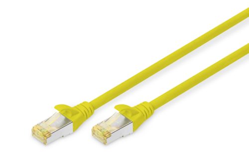 DIGITUS DK-1644-A-010/Y Cat.6A S/FTP LSZH 1m sárga patch kábel