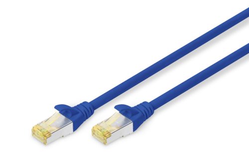 DIGITUS DK-1644-A-020/B Cat.6A S/FTP LSZH 2m kék patch kábel