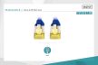 DIGITUS DK-1644-A-020/B Cat.6A S/FTP LSZH 2m kék patch kábel